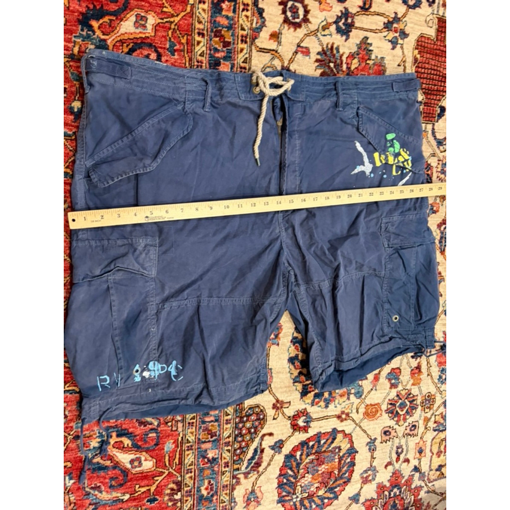 Ralph Lauren RLPC & Co. Naval Outfitters Cargo Shorts Blue Size 48 - Picture 3 of 10